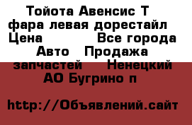 Тойота Авенсис Т22 фара левая дорестайл › Цена ­ 1 500 - Все города Авто » Продажа запчастей   . Ненецкий АО,Бугрино п.